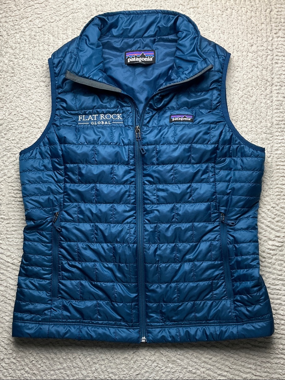 Patagonia Nano Puff Vest STY84247FA23 Size Medium *Company Embroidered